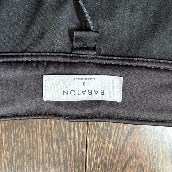 Babaton Black Drawstring Skirt - Picture 7 of 9